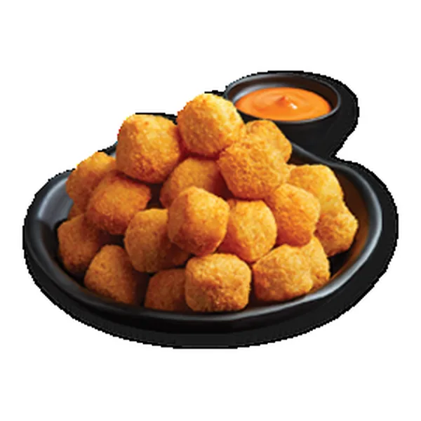ITC Master Chef Chicken Popcorn, plated and ready to serve