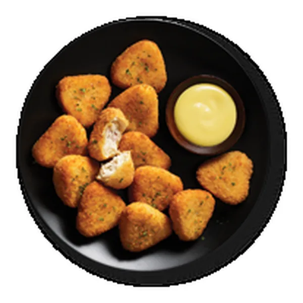 ITC Master Chef Crunchy Chicken Nuggets, plated and ready to serve