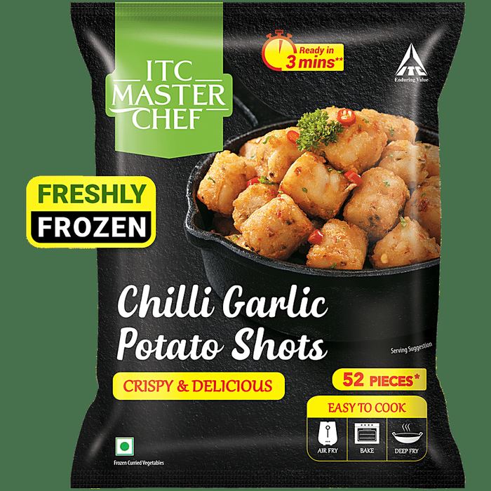 ITC Master Chef Chilli Garlic Potato Shots 420g pack