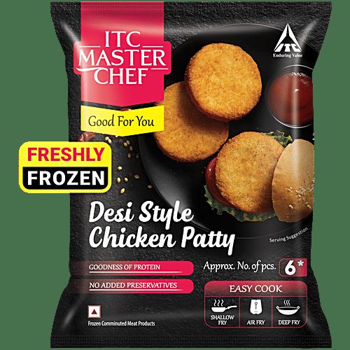 ITC Master Chef Desi Style Chicken Burger Patty 330g pack