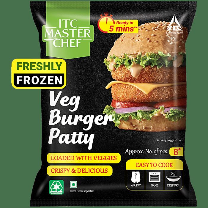ITC Master Chef Veg Burger Patty 430g pack